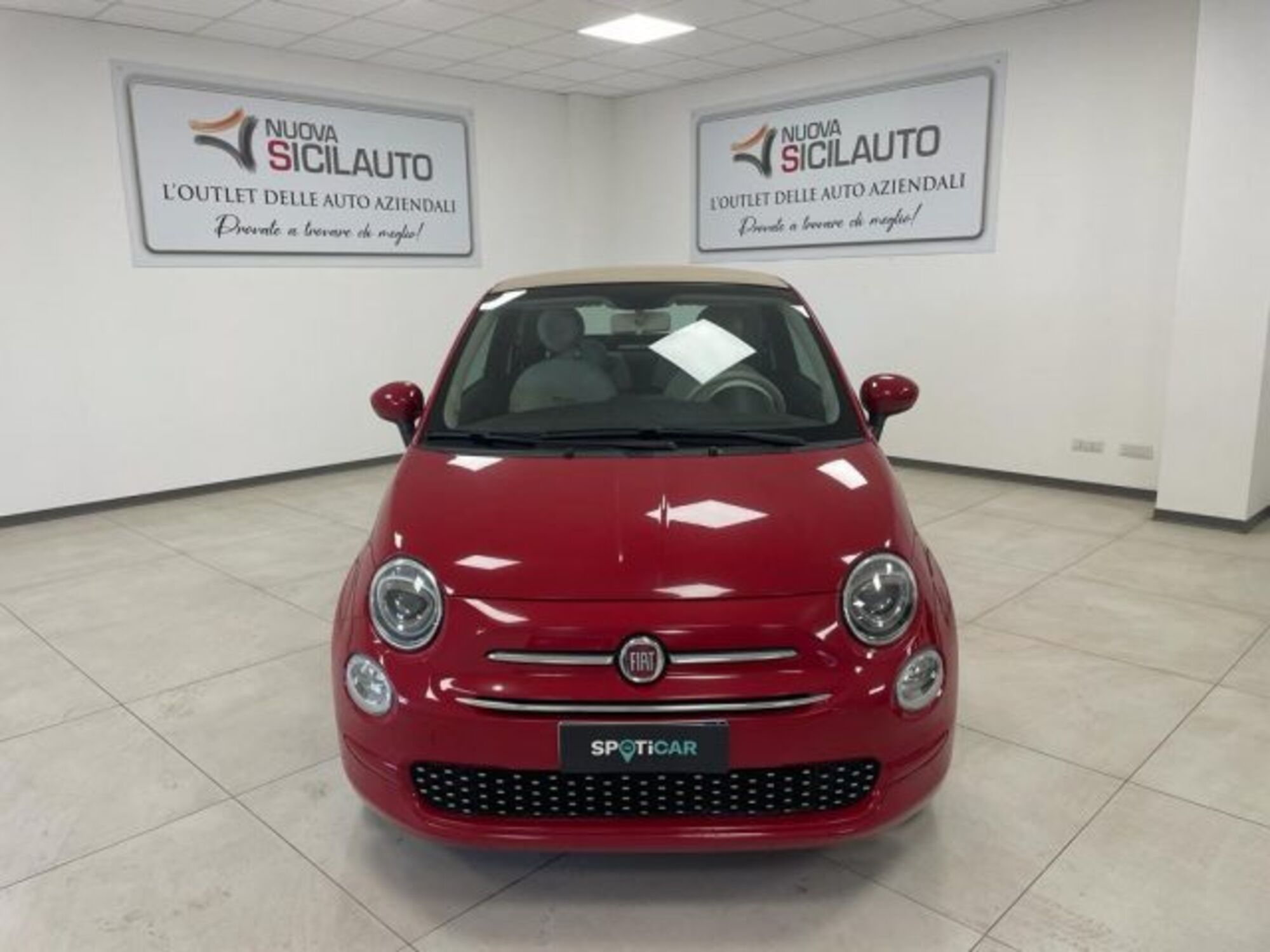 Fiat 500C Cabrio 1.2 Lounge  del 2019 usata a Palermo