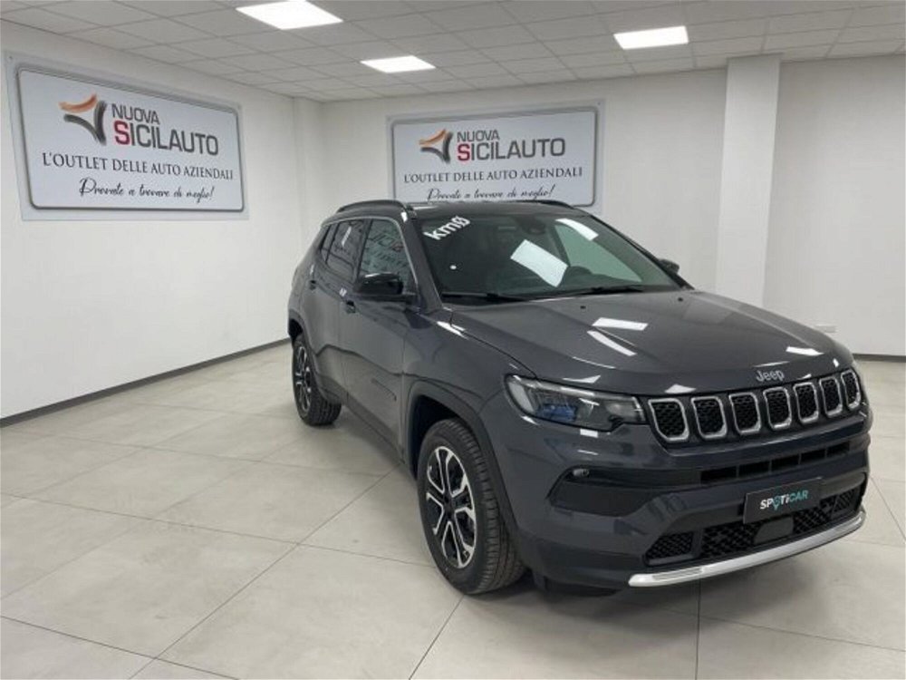 Jeep Compass 1.3 T4 190CV PHEV AT6 4xe Limited  nuova a Palermo (3)
