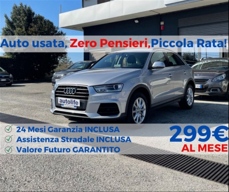 Audi Q3 2.0 TDI 120 CV Business  del 2018 usata a Lamezia Terme