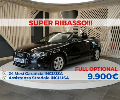 Audi A3 Cabrio 2.0 TDI F.AP. Attraction  del 2010 usata a Lamezia Terme