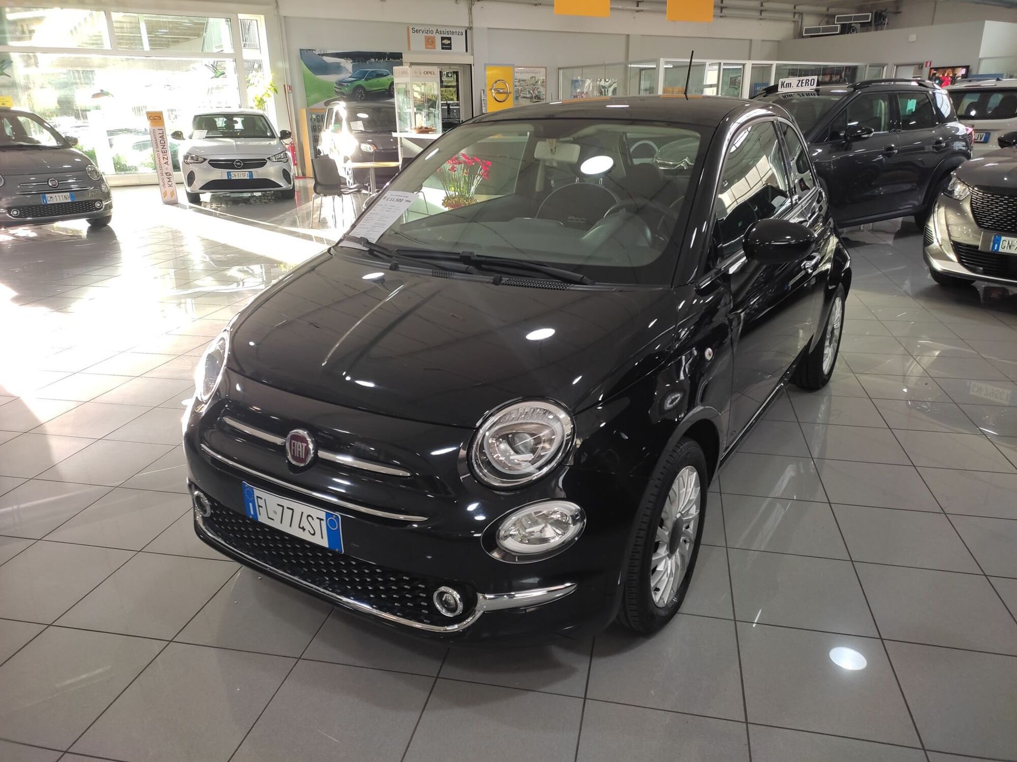 Fiat 500 1.2 EasyPower Lounge  del 2017 usata a Prato