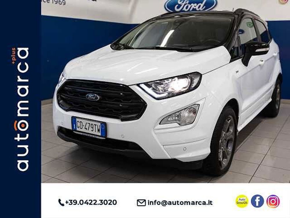 Ford EcoSport 1.5 Ecoblue 95 CV Start&Stop ST-Line del 2021 usata a Silea