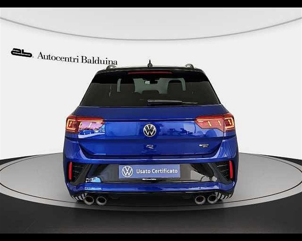 Volkswagen T-Roc 2.0 tsi R 4motion dsg nuova a Roma (5)