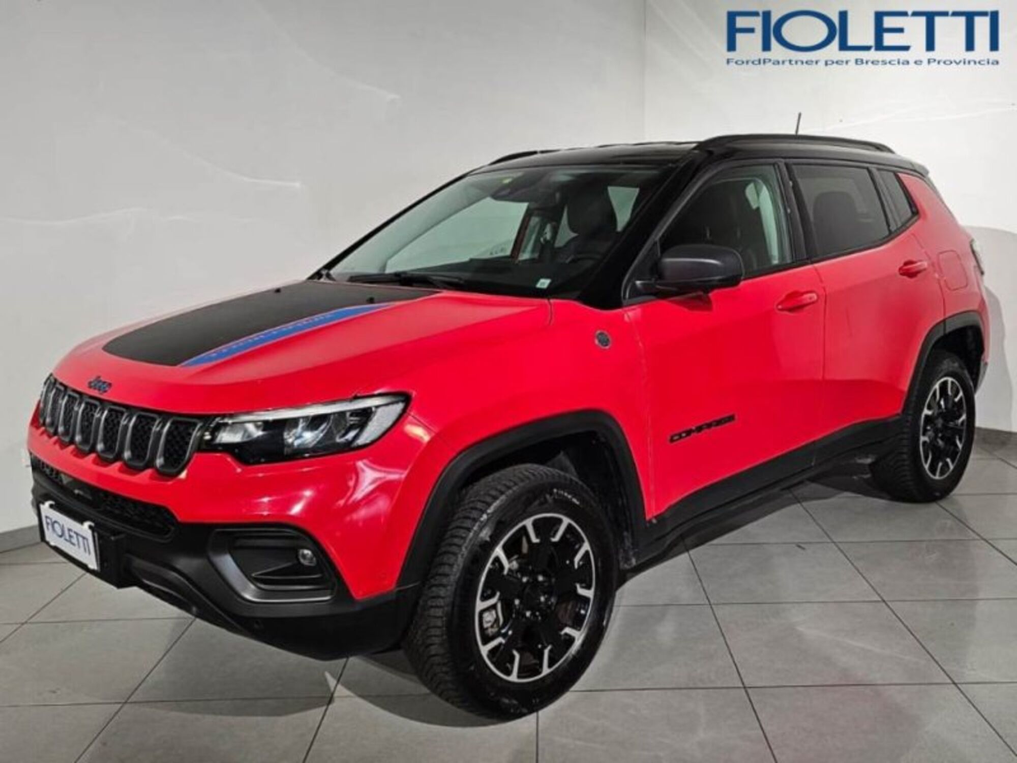 Jeep Compass 1.3 T4 240CV PHEV AT6 4xe Trailhawk  del 2021 usata a Concesio