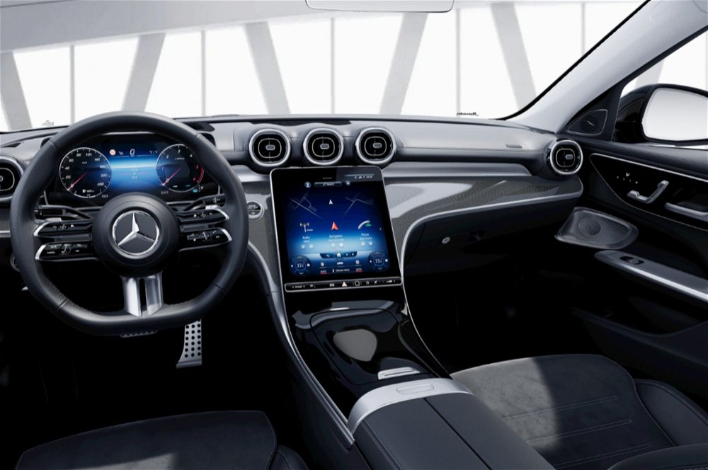 Mercedes-Benz Classe C 220 d Mild hybrid 4Matic AMG Line Premium nuova a Bergamo (5)