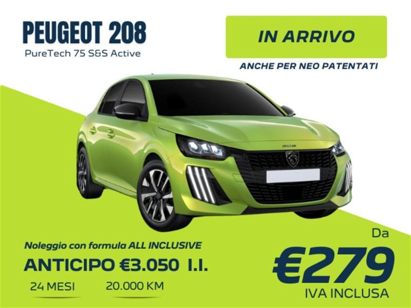 Peugeot 208 1.2 puretech Active s&s 75cv nuova a Torino