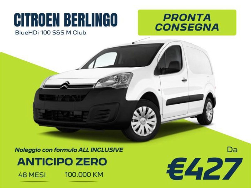 Citroen Berlingo Furgone BlueHDi 100 Van M Club my 19 nuova a Torino