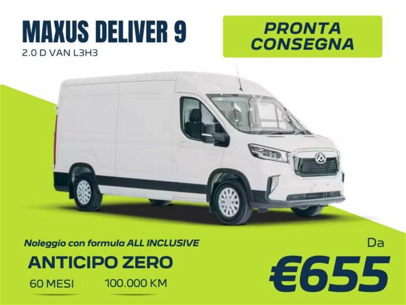 Maxus Deliver9 Furgone Deliver9 2.0CRDI 150CV RWD PL-TM Furgone nuova a Torino