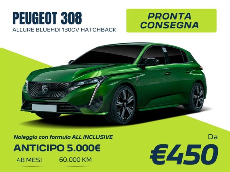 Peugeot 308 1.5 bluehdi Allure s&s 130cv eat8 nuova a Torino