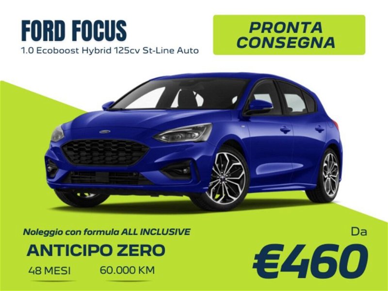 Ford Focus 1.0 EcoBoost Hybrid 125 CV Powershift 5p. ST-Line my 21 nuova a Torino