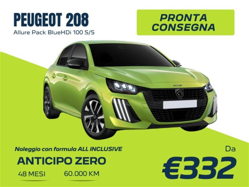 Peugeot 208 BlueHDi 100 Stop&Start 5 porte Allure Pack  nuova a Torino