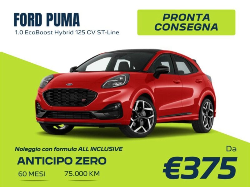 Ford Puma 1.0 EcoBoost Hybrid 125 CV S&S ST-Line V nuova a Torino
