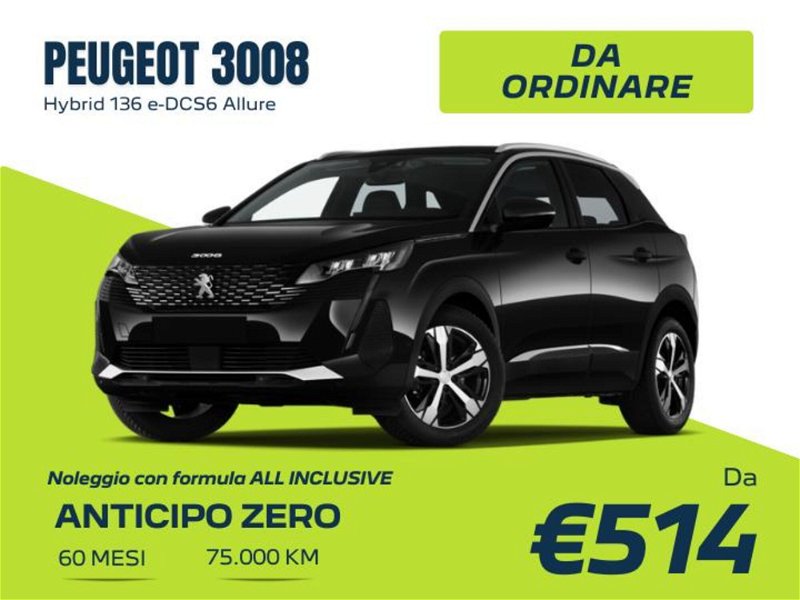 Peugeot 3008 1.2 hybrid Allure 136cv e-dcs6 nuova a Torino