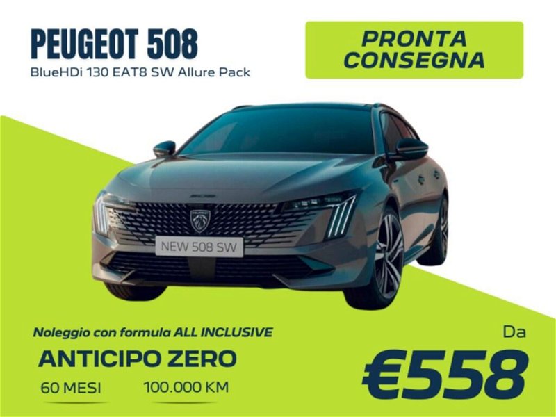 Peugeot 508 SW BlueHDi 130 Stop&Start EAT8 Allure Pack nuova a Torino