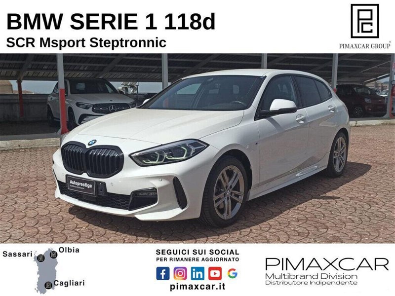 BMW Serie 1 118d 5p. Msport del 2021 usata a Sassari