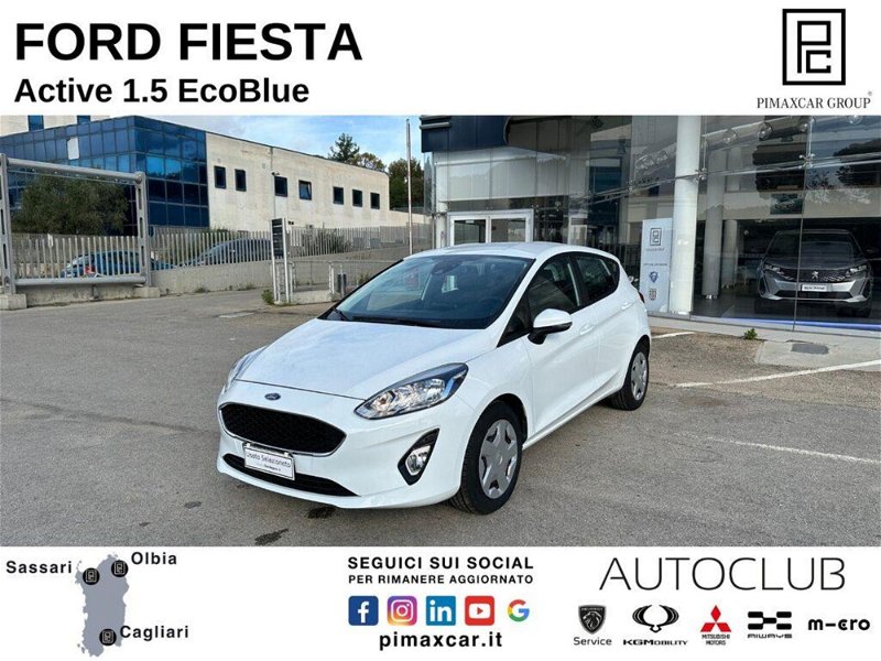 Ford Fiesta Active 1.5 EcoBlue  del 2019 usata a Sassari