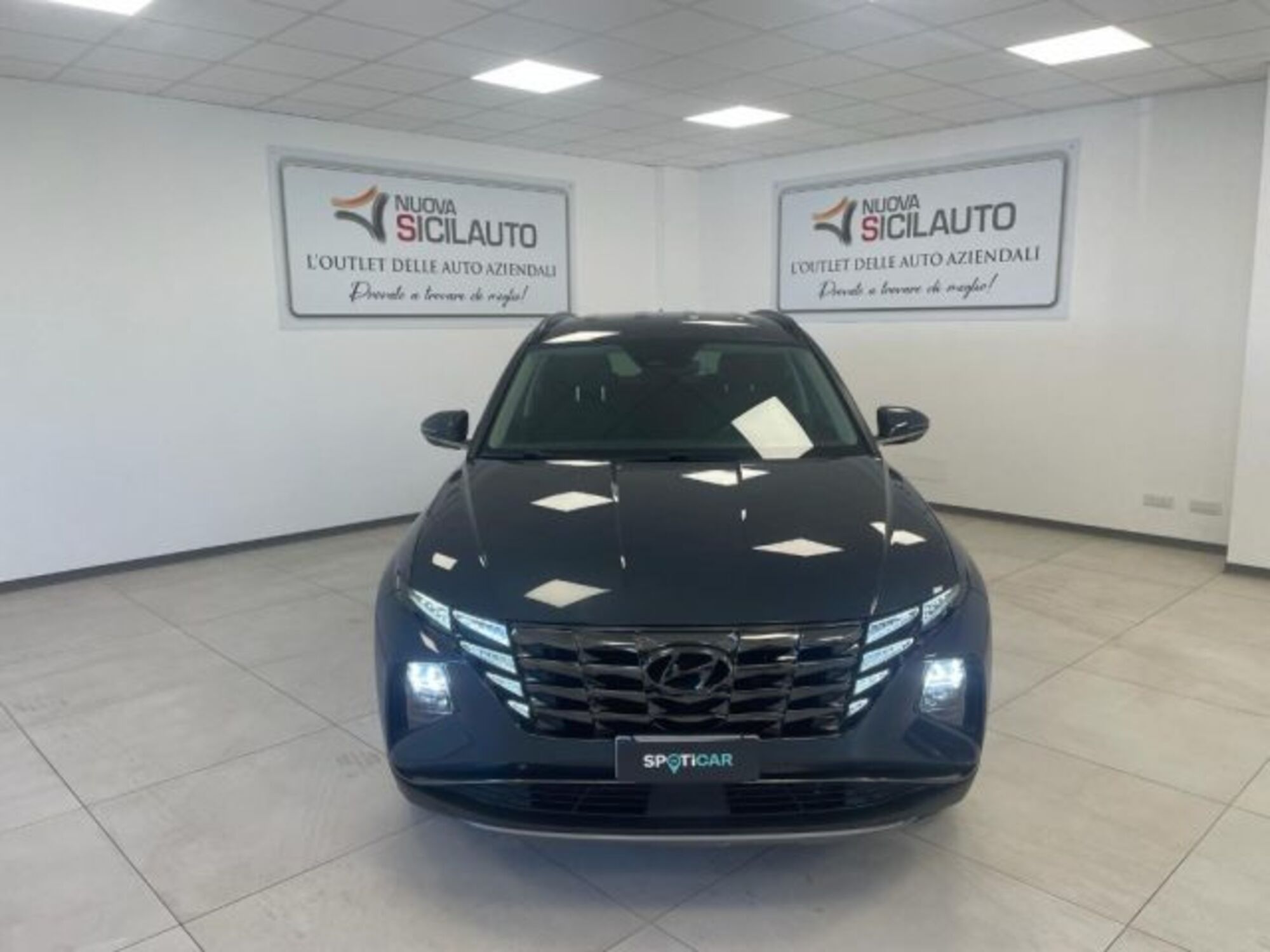 Hyundai Tucson 1.6 hev Xtech 2wd auto del 2021 usata a Palermo