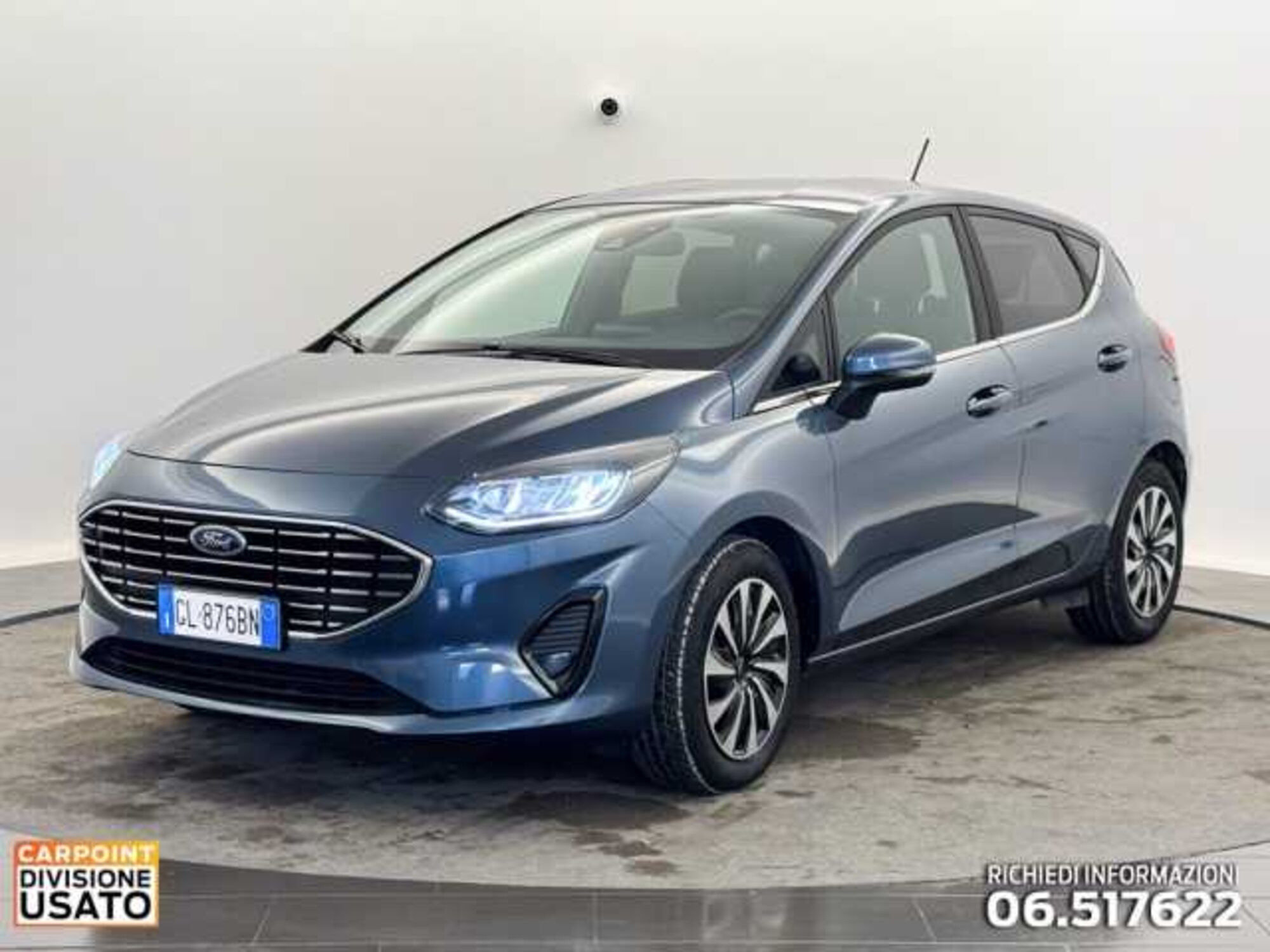 Ford Fiesta 1.0 Ecoboost 125 CV DCT Titanium del 2022 usata a Roma