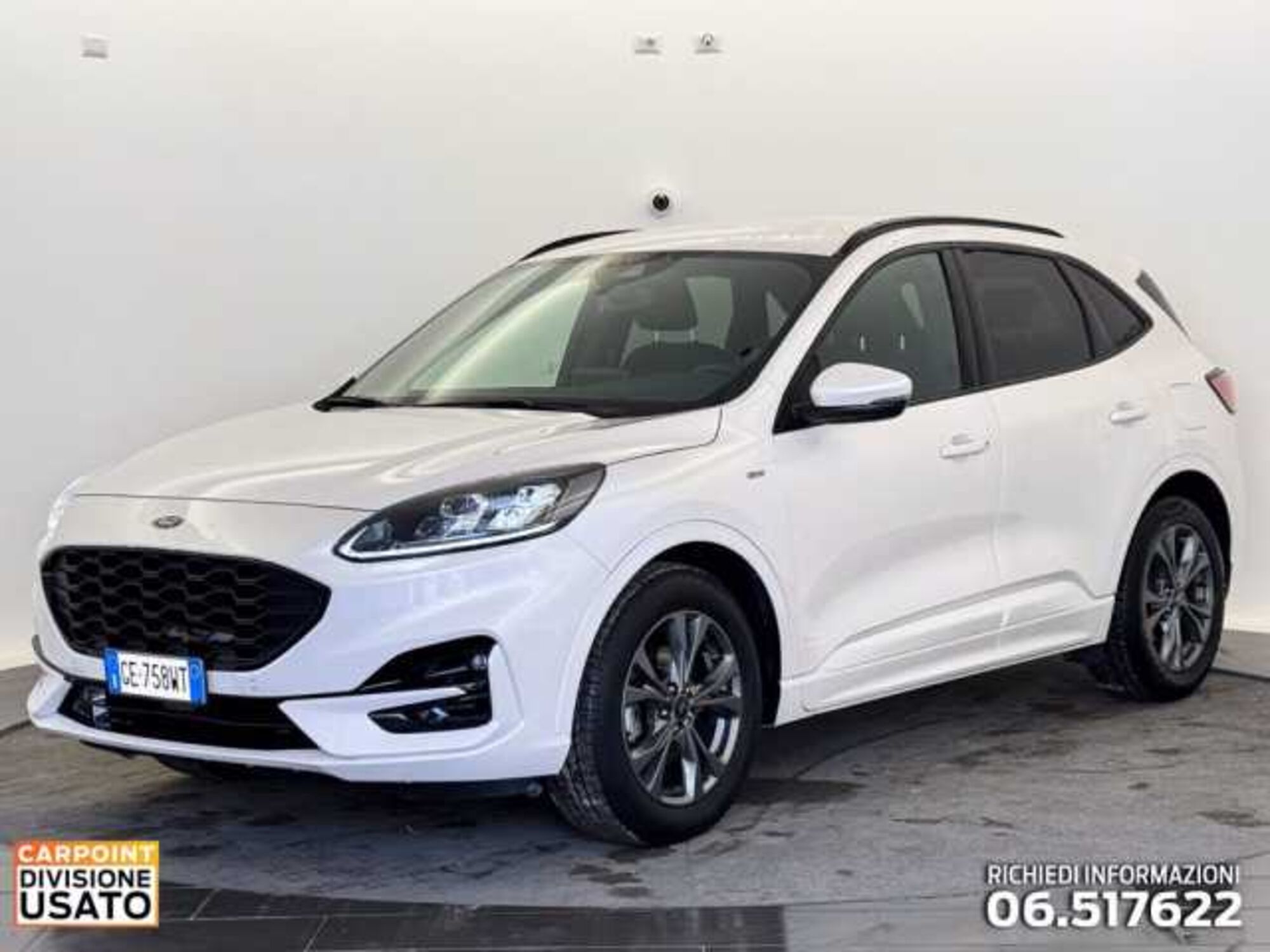 Ford Kuga 1.5 EcoBlue 120 CV 2WD ST-Line X  del 2021 usata a Roma