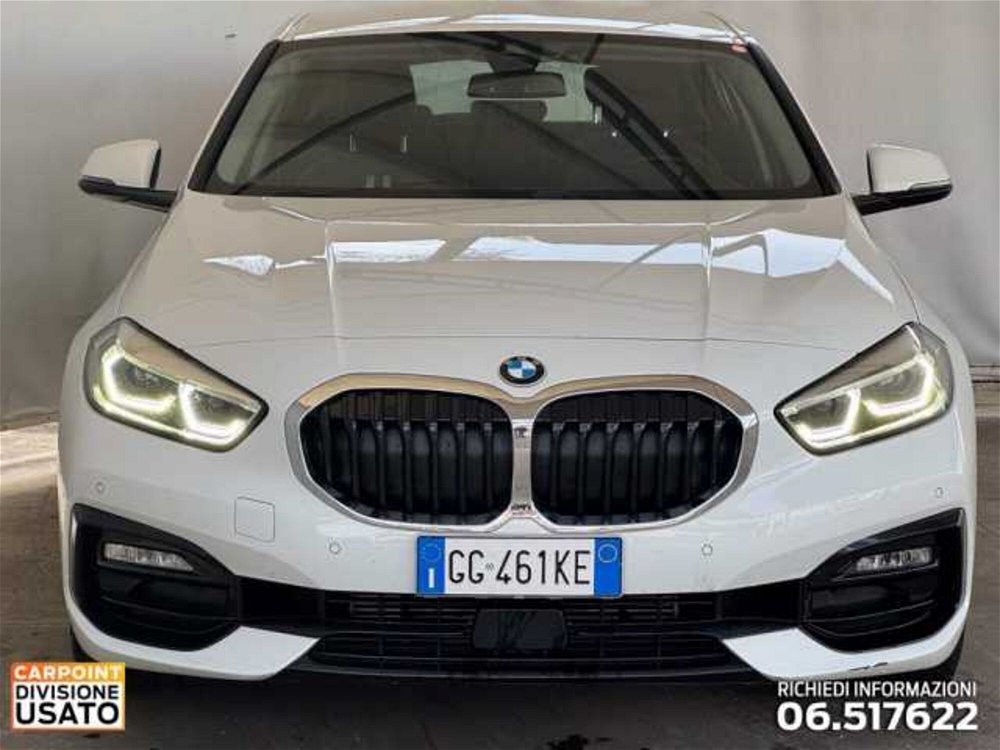 BMW Serie 1 118d Advantage auto del 2021 usata a Roma (2)