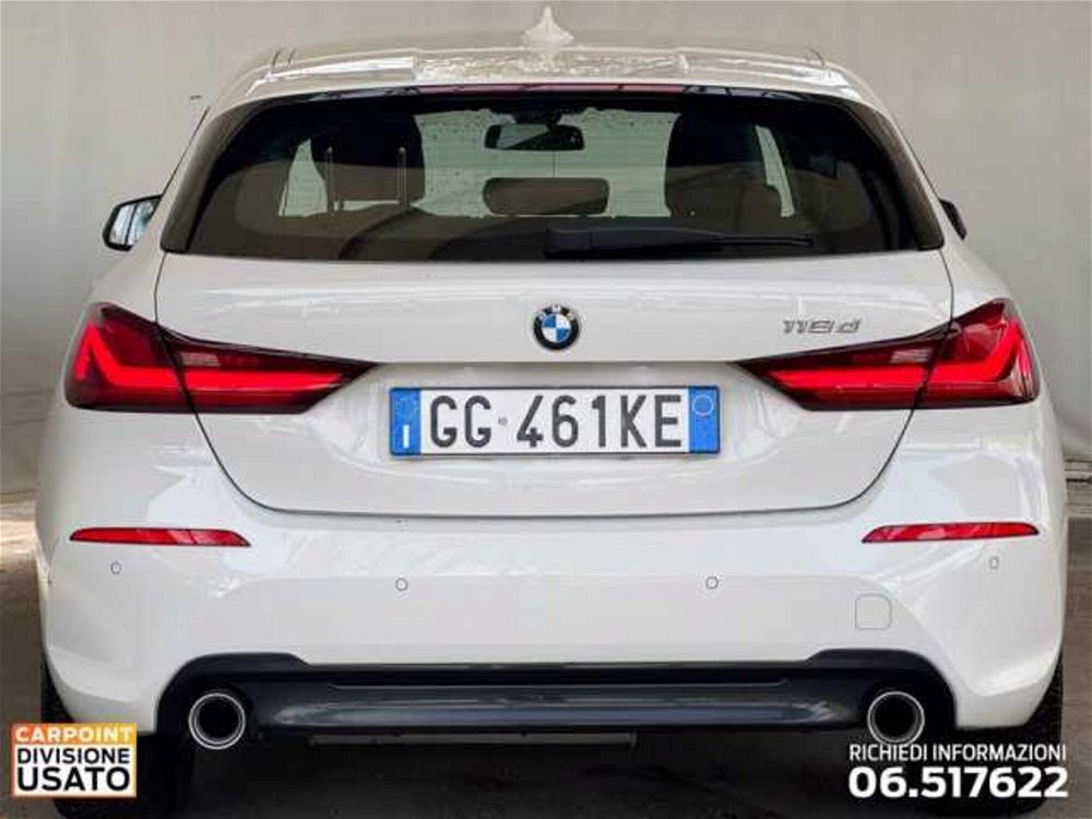 BMW Serie 1 118d 5p. Sport del 2021 usata a Roma (4)