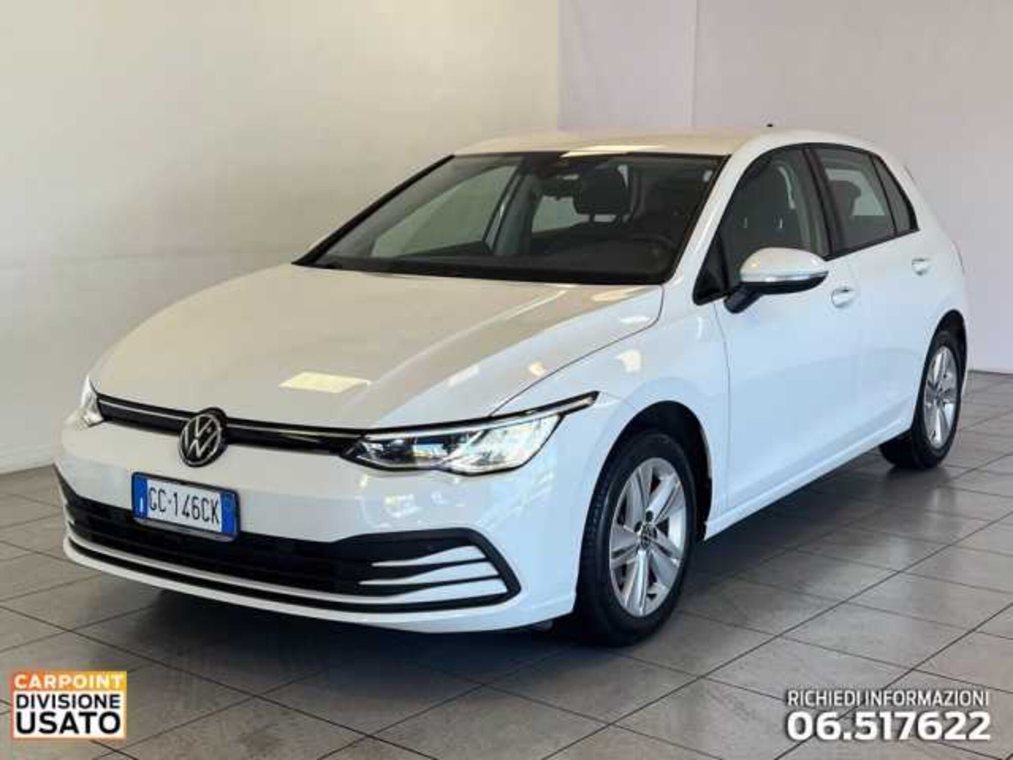 Volkswagen Golf 1.5 eTSI 150 CV EVO ACT DSG Life del 2020 usata a Roma