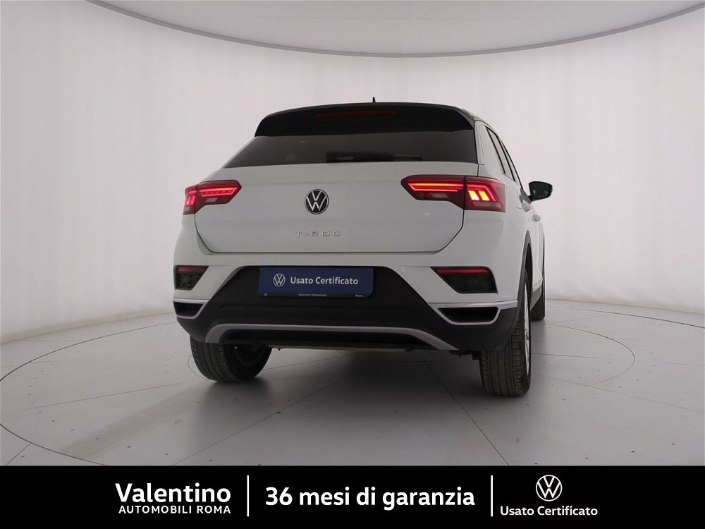 Volkswagen T-Roc 1.5 TSI ACT DSG Advanced BlueMotion Technology  del 2020 usata a Roma (3)