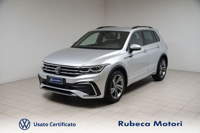 Volkswagen Tiguan 2.0 TDI 150 CV SCR DSG 4MOTION R-Line del 2022 usata a Citta&#039; della Pieve