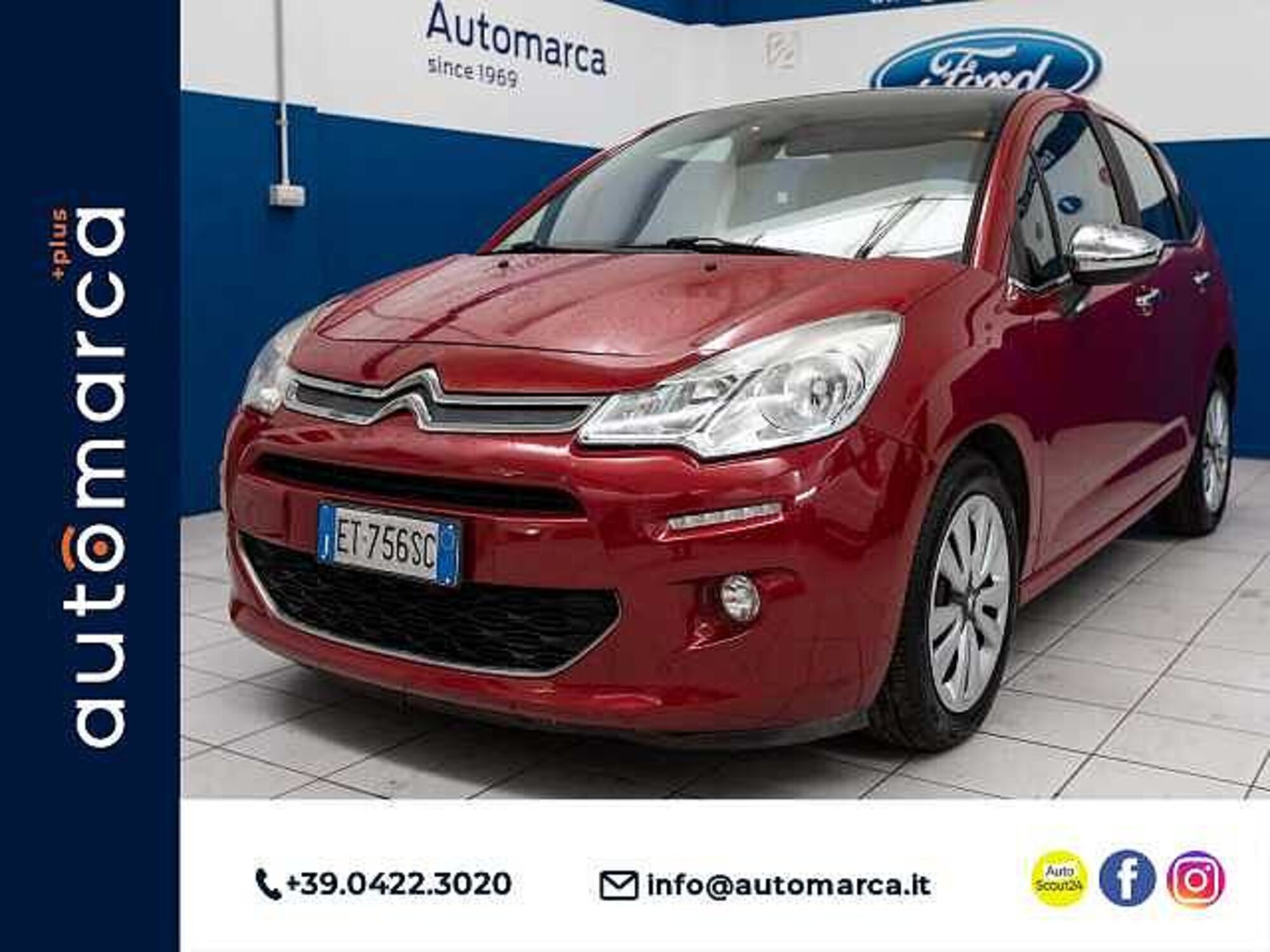 Citroen C3 1.2 VTi 82 Vanity Fair 10  del 2014 usata a Silea