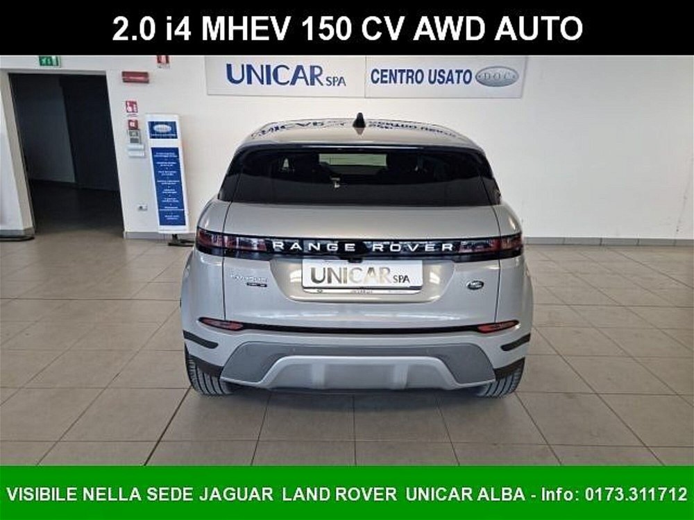 Land Rover Range Rover Evoque 2.0D I4-L.Flw 150 CV AWD Auto SE del 2020 usata a Alba (3)