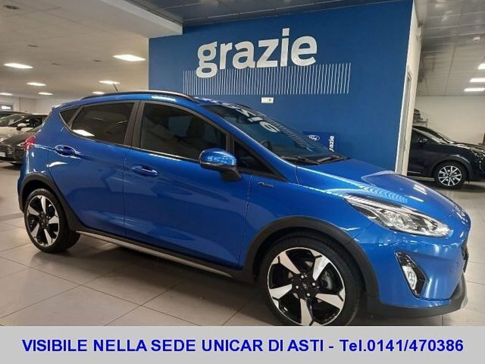 Ford Fiesta 1.0 Ecoboost Hybrid 125 CV 5 porte Active  del 2021 usata a Alba (3)