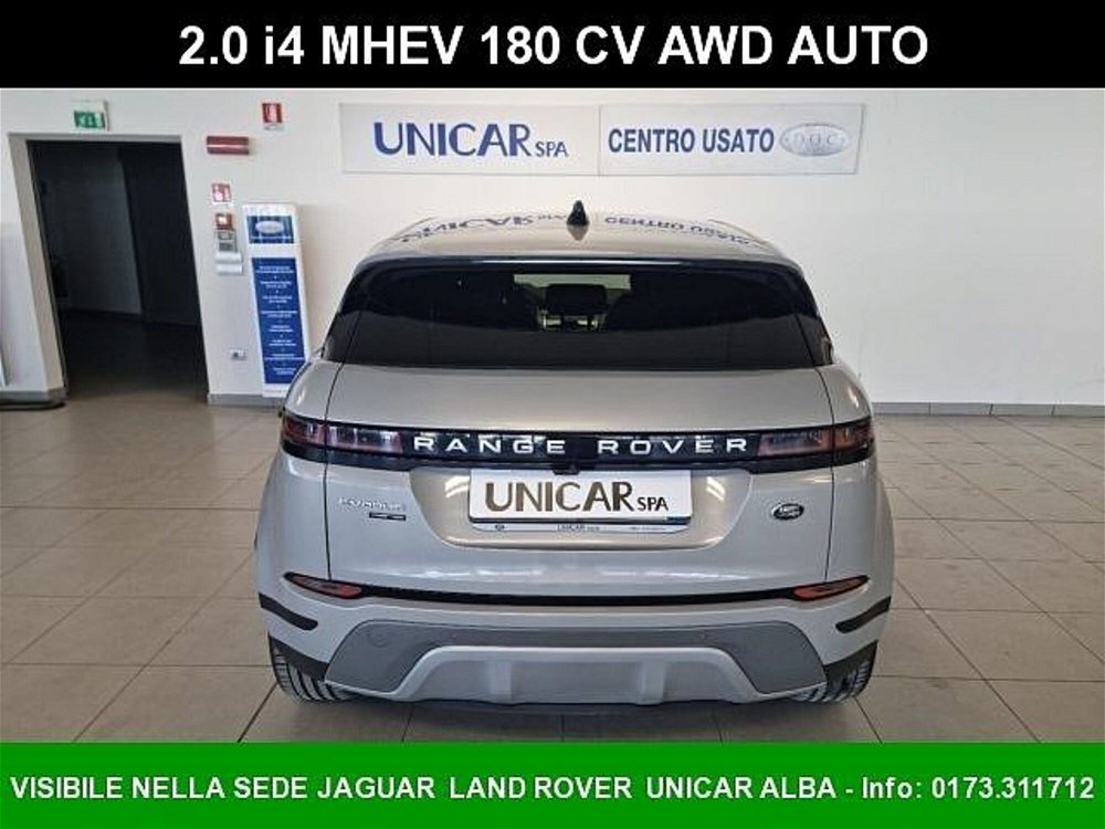 Land Rover Range Rover Evoque 2.0D I4 180 CV AWD Auto HSE del 2020 usata a Alba (3)