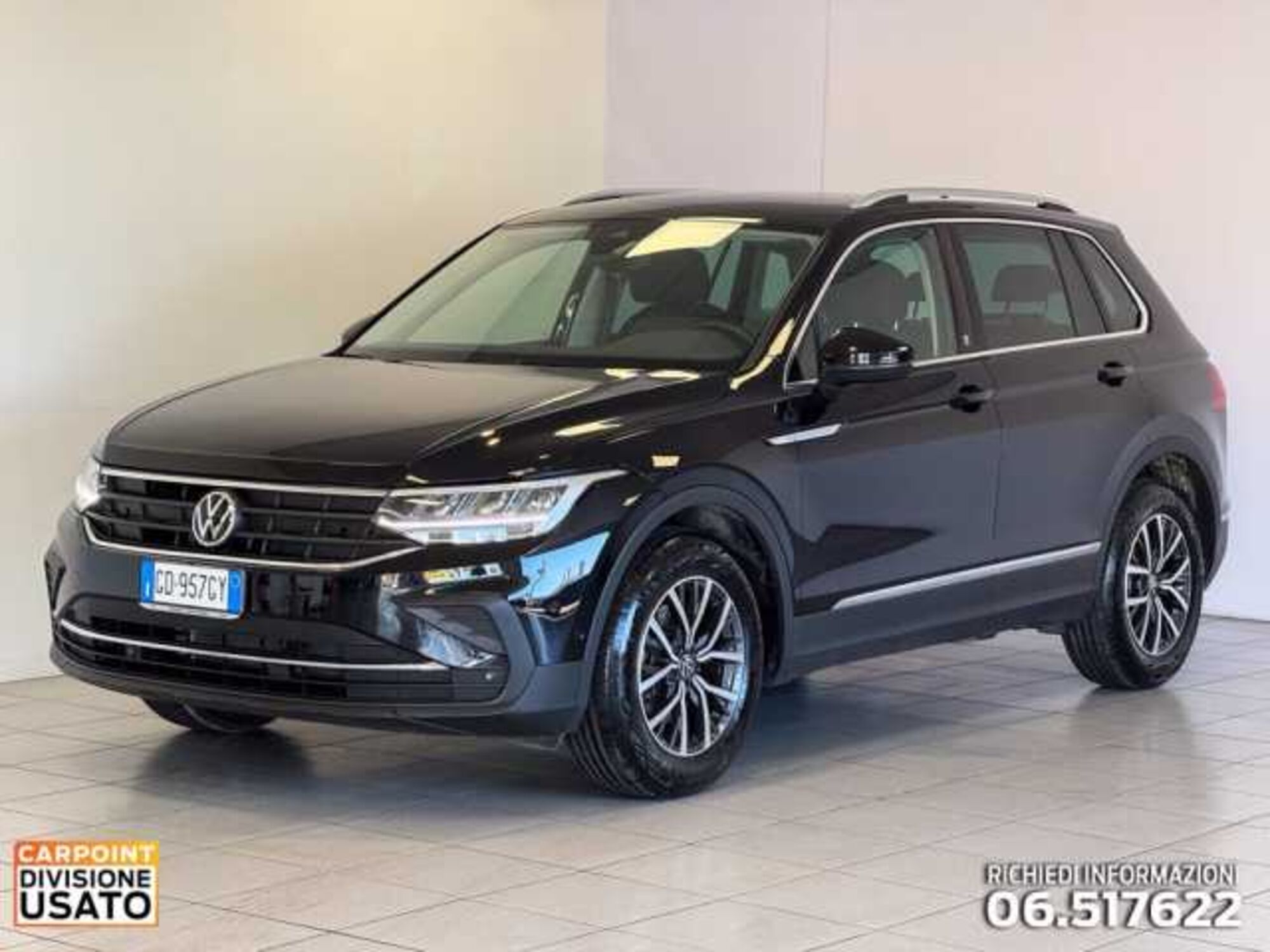 Volkswagen Tiguan 1.5 TSI ACT Life del 2021 usata a Roma