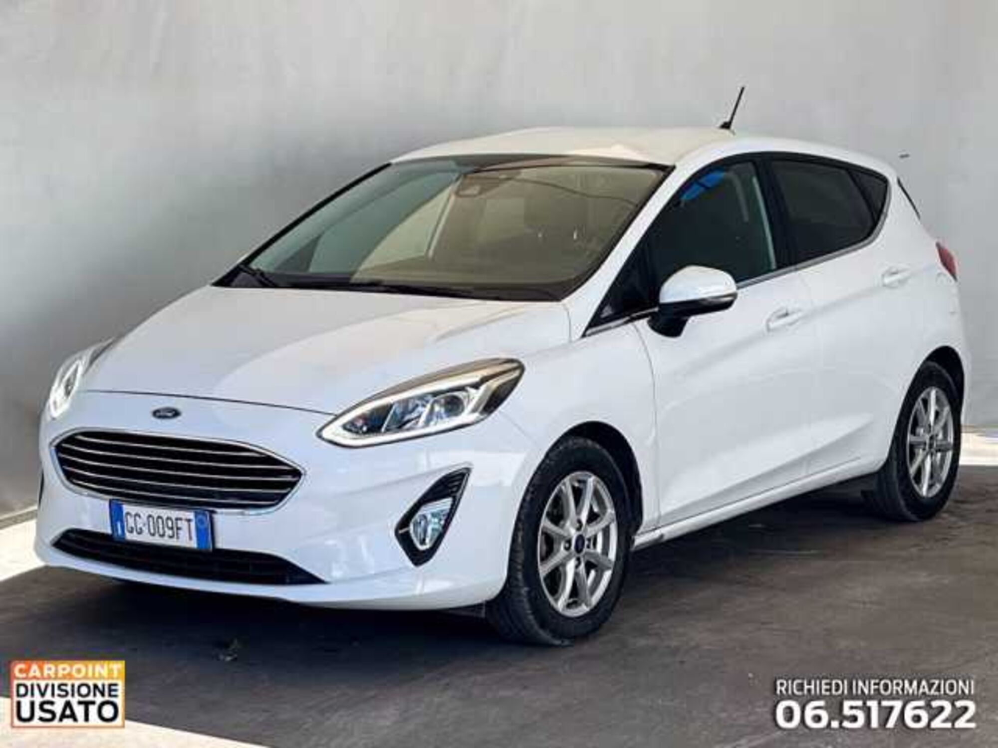 Ford Fiesta 1.0 Ecoboost 125 CV DCT Titanium del 2021 usata a Roma