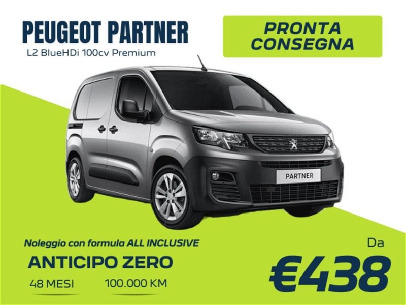 Peugeot Partner Furgone BlueHDi 100 PC Furgone Premium  nuova a Torino
