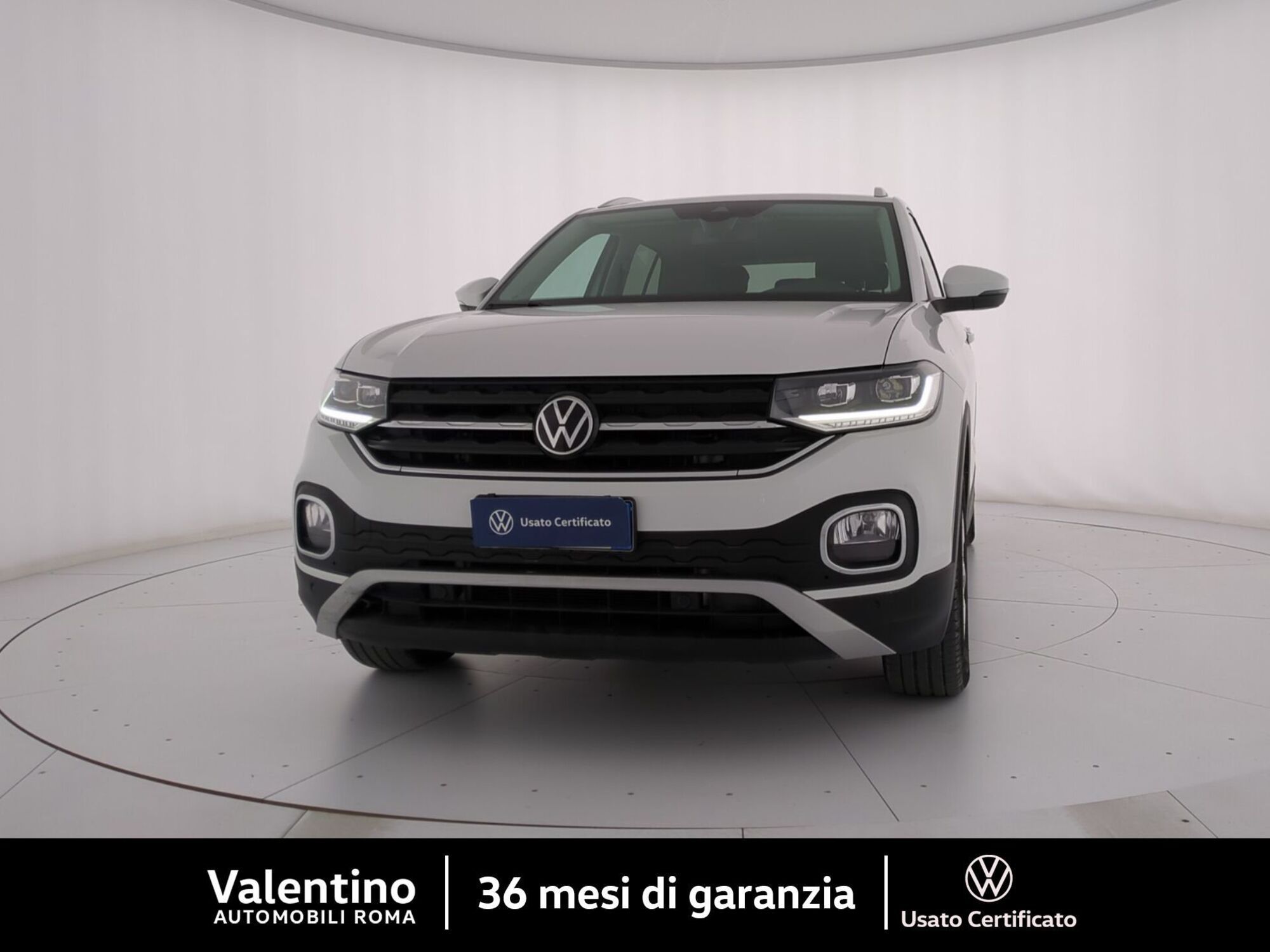 Volkswagen T-Cross 1.0 TSI 110 CV DSG Advanced del 2020 usata a Roma