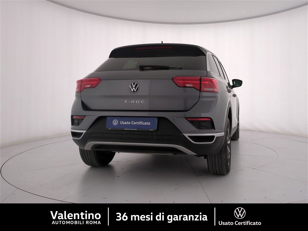 Volkswagen T-Roc 1.0 TSI Style BlueMotion Technology del 2021 usata a Roma (3)