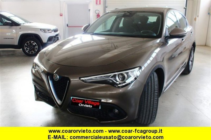 Alfa Romeo Stelvio Stelvio 2.2 Turbodiesel 180 CV AT8 RWD Business del 2018 usata a Orvieto