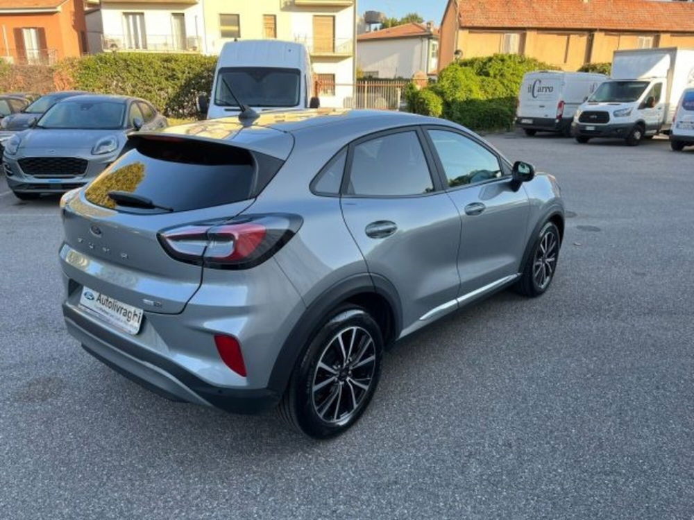 Ford Puma 1.0 EcoBoost Hybrid 125 CV S&S Titanium del 2022 usata a Lodi (4)