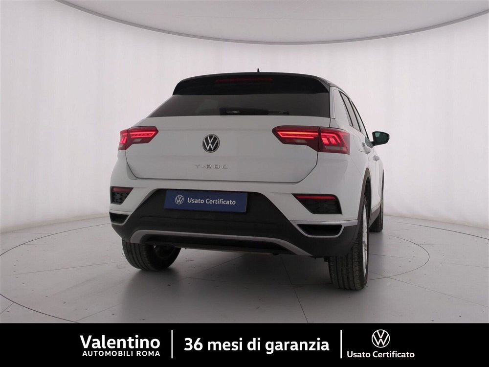 Volkswagen T-Roc 1.5 TSI ACT DSG Advanced BlueMotion Technology  del 2021 usata a Roma (3)