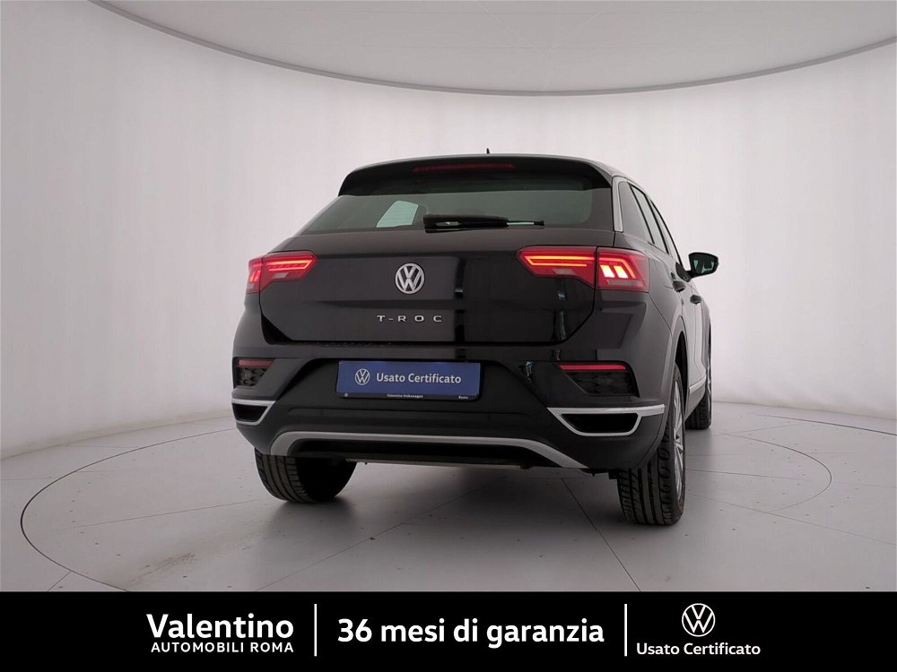 Volkswagen T-Roc 1.5 TSI ACT DSG Style BlueMotion Technology  del 2021 usata a Roma (3)
