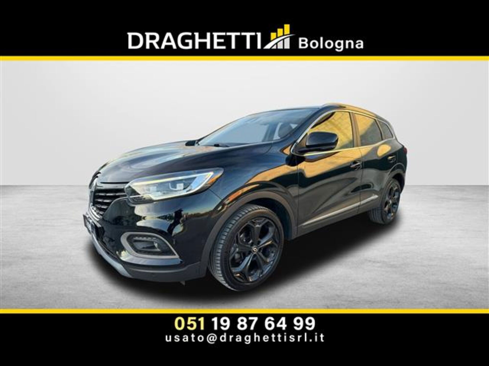 Renault Kadjar 140CV EDC FAP Black Edition del 2019 usata a Bologna