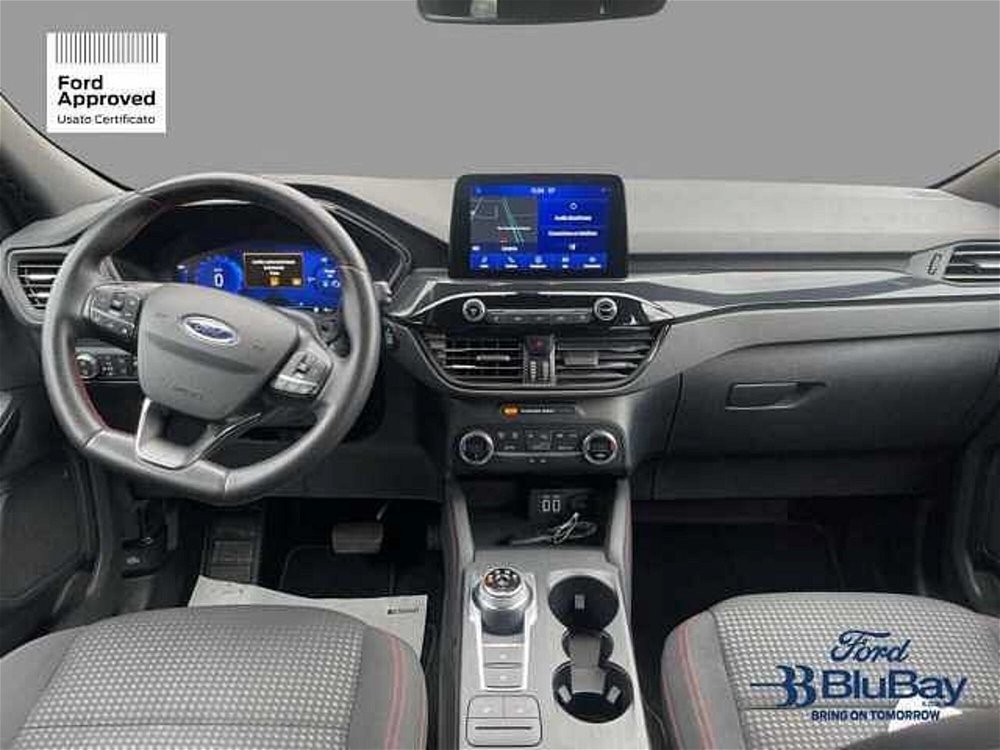 Ford Kuga 2.5 Full Hybrid 190 CV CVT 2WD ST-Line del 2021 usata a Livorno (5)