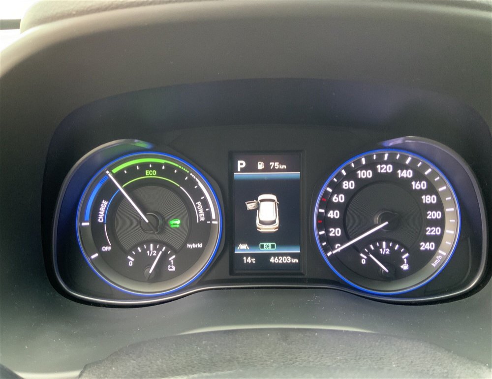 Hyundai Kona HEV 1.6 DCT XPrime del 2019 usata a Perugia (5)