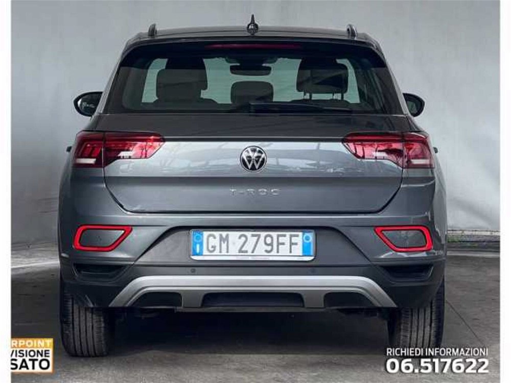 Volkswagen T-Roc 2.0 tdi Life 150cv dsg del 2022 usata a Roma (4)