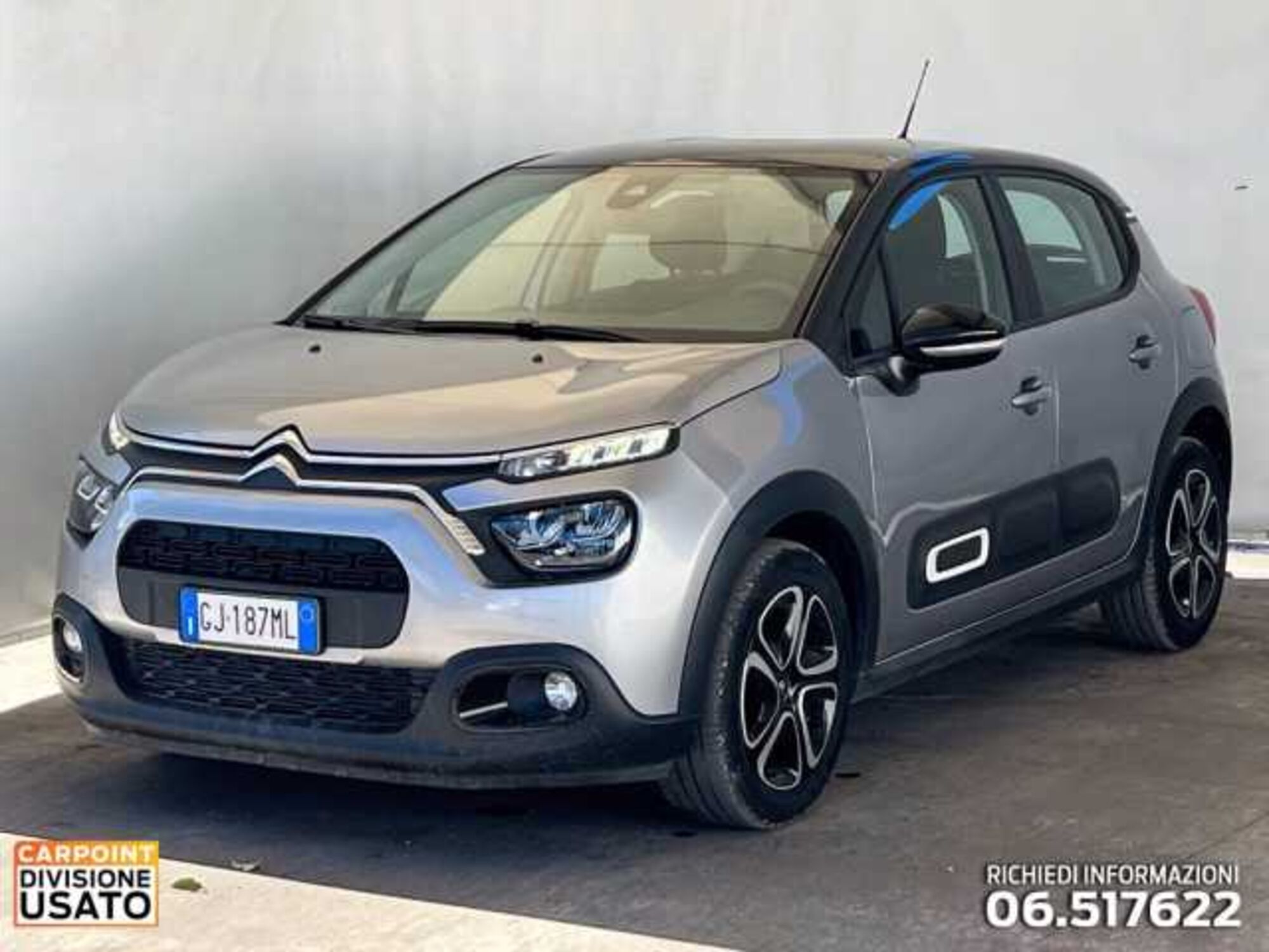 Citroen C3 1.2 puretech Max s&amp;s 83cv neopatentati del 2022 usata a Roma