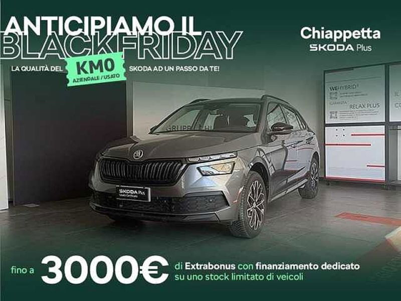 Skoda Kamiq 1.0 tsi Black Dots 95cv del 2023 usata a Rende