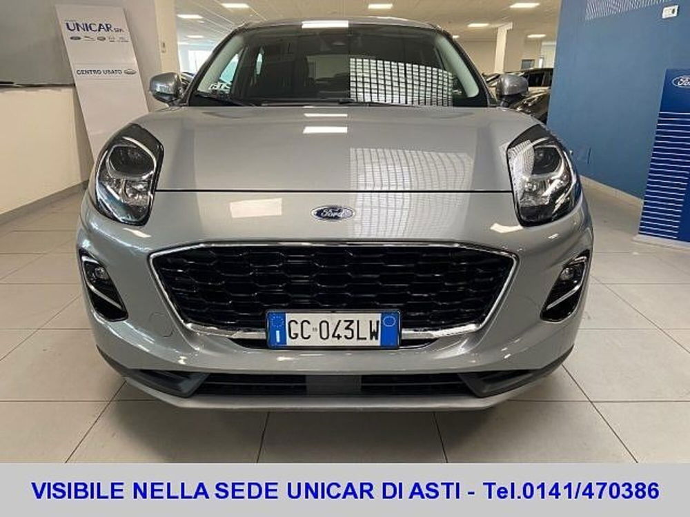 Ford Puma 1.0 EcoBoost Hybrid 125 CV S&S Titanium del 2020 usata a Alba (2)