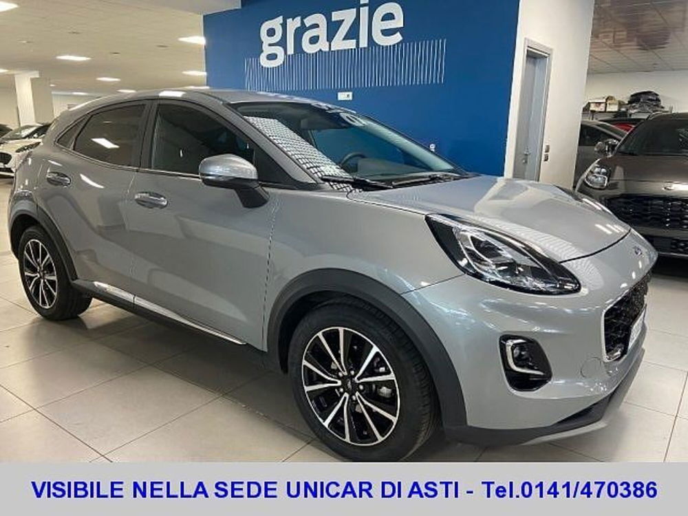 Ford Puma 1.0 EcoBoost Hybrid 125 CV S&S Titanium del 2020 usata a Alba (3)