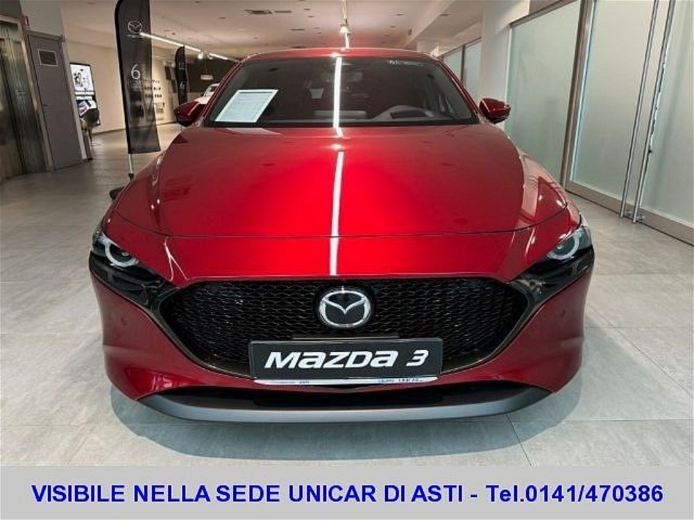 Mazda Mazda3 Hatchback 2.0L e-Skyactiv-G 150 CV M Hybrid Exclusive Line nuova a Alba (2)